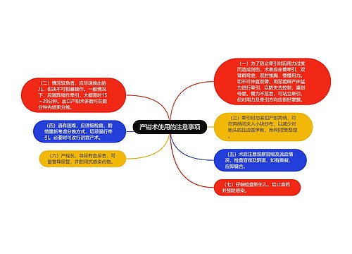 产钳术使用的注意事项