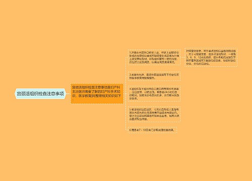 宫颈活组织检查注意事项