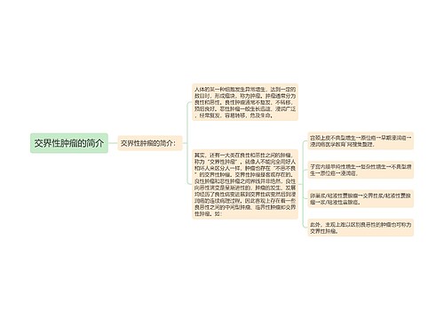 交界性肿瘤的简介