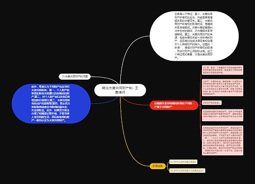 略论夫妻共同财产制- 王勇律师