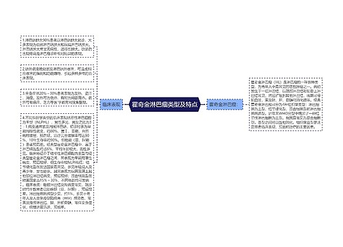 霍奇金淋巴瘤类型及特点