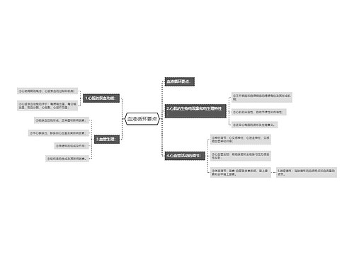 血液循环要点