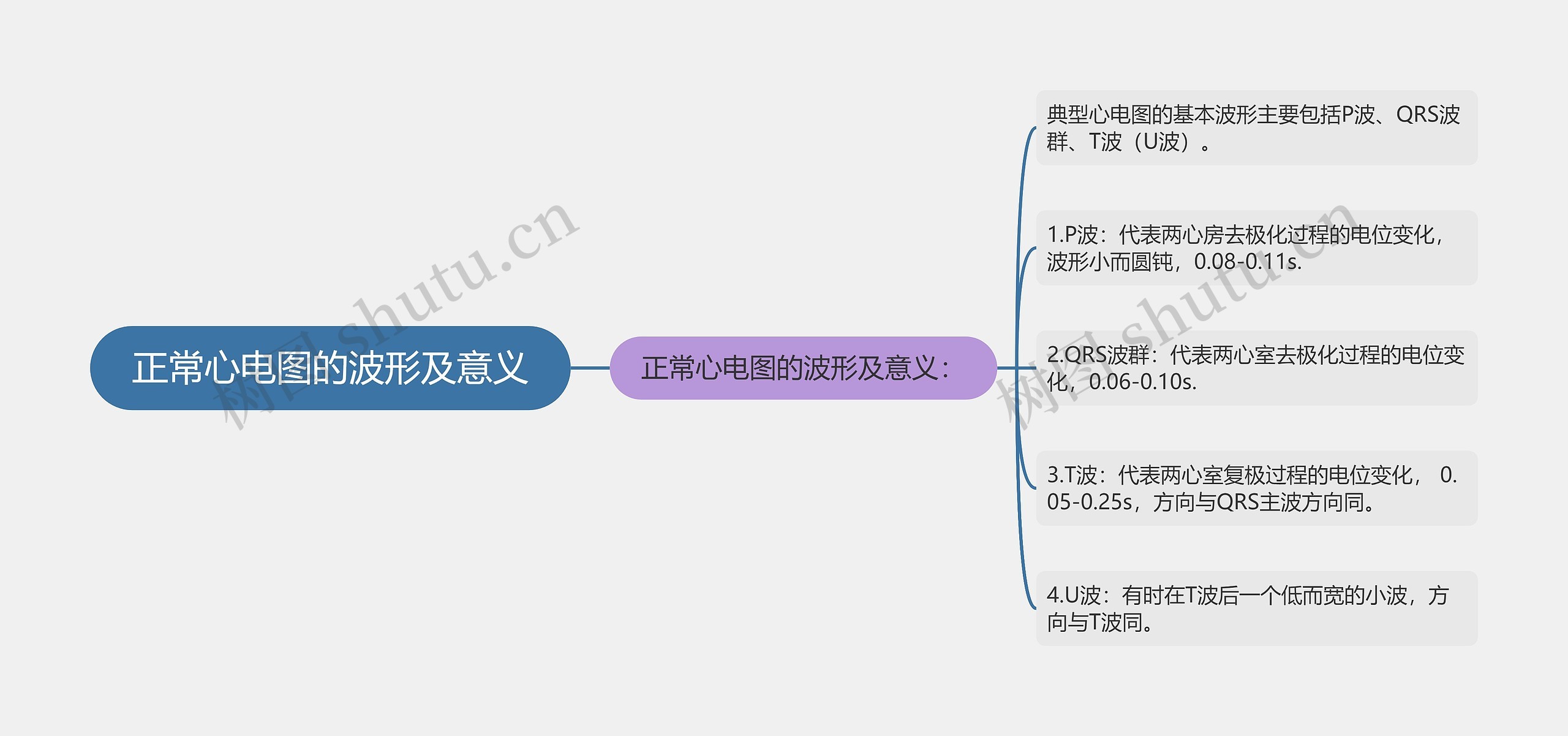 正常心电图的波形及意义