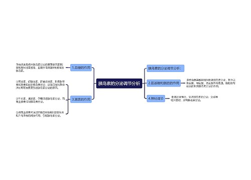 胰岛素的分泌调节分析