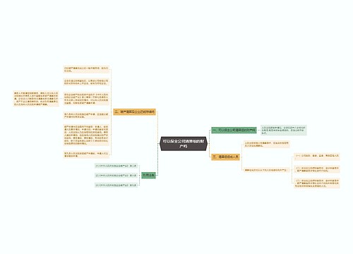 可以保全公司清算组的财产吗