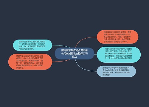 国内首家政府间合资担保公司在成都设立担保公司设立