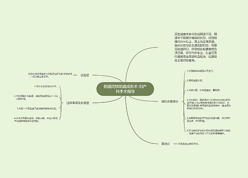 阴道闭锁阴道成形术-妇产科手术指导