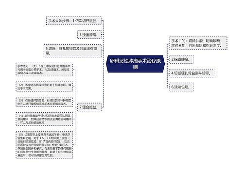 卵巢恶性肿瘤手术治疗原则