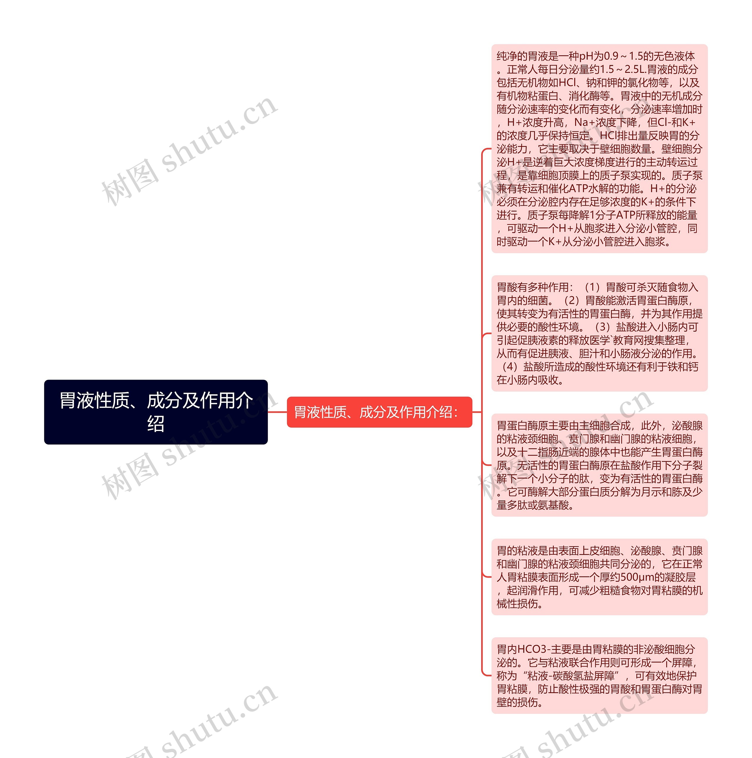 胃液性质、成分及作用介绍