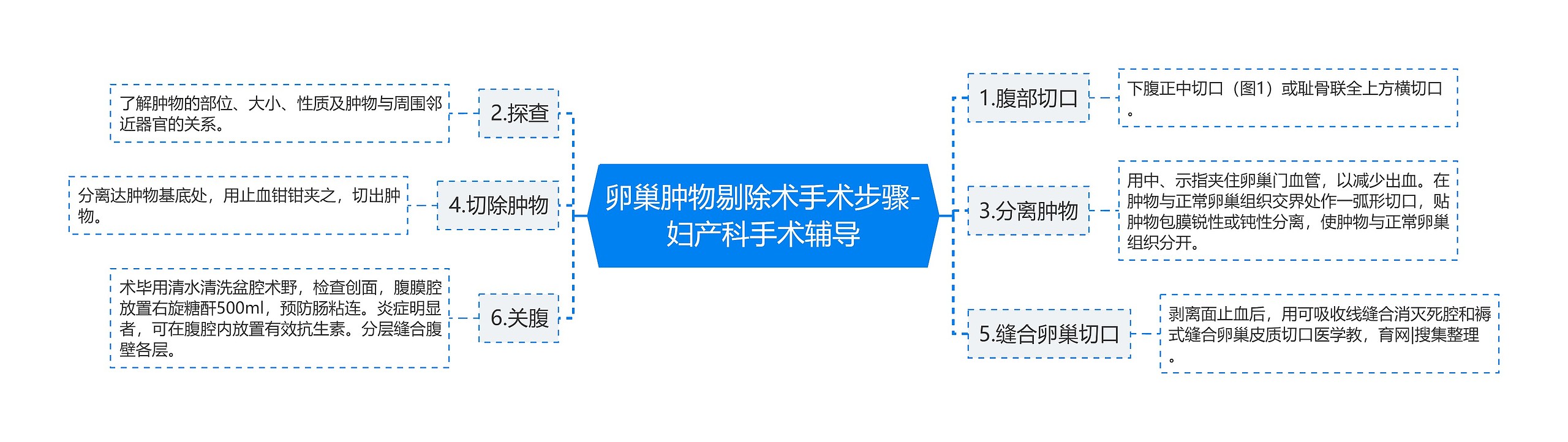 卵巢肿物剔除术手术步骤-妇产科手术辅导