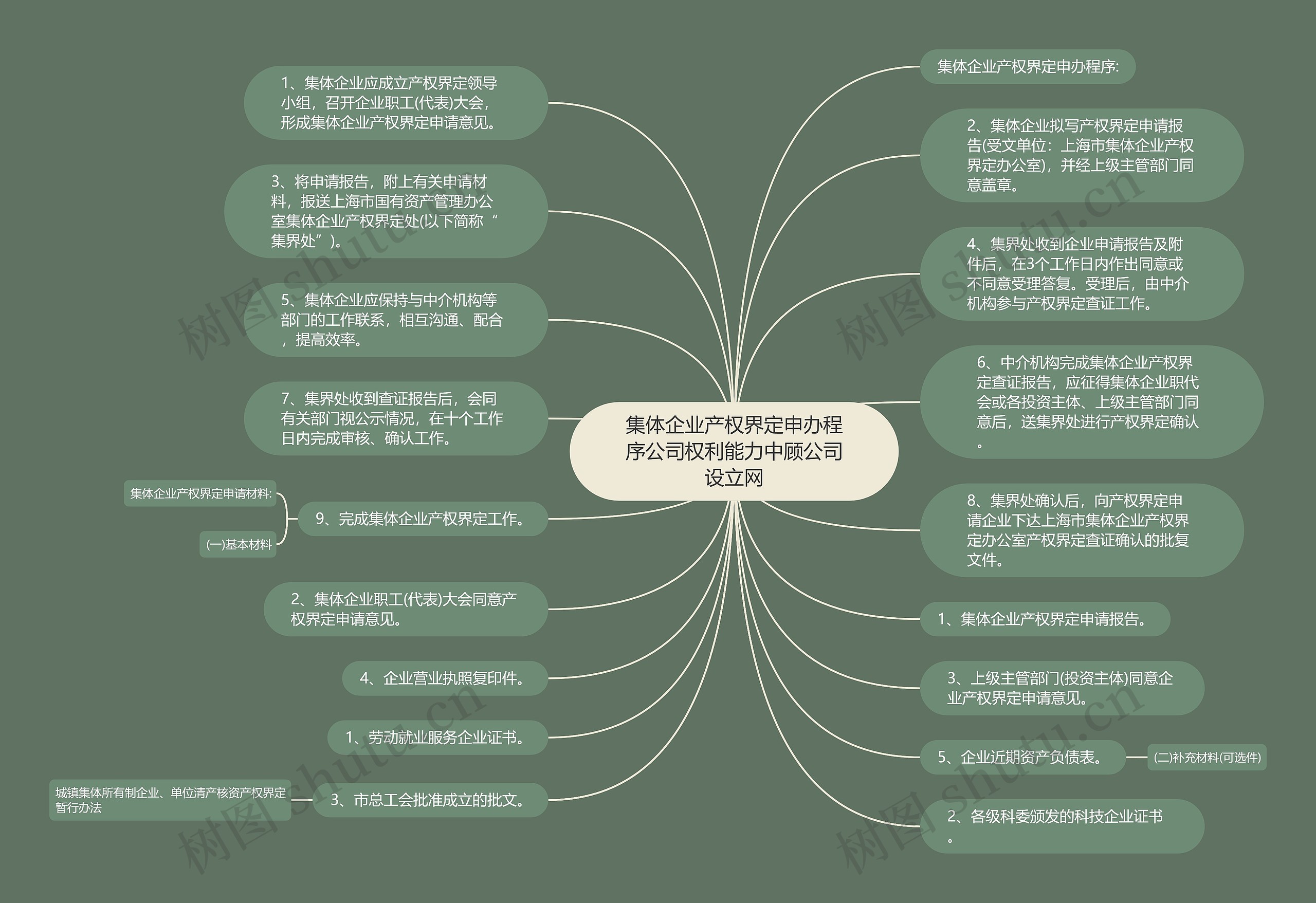 集体企业产权界定申办程序公司权利能力中顾公司设立网