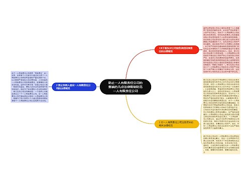 防止一人有限责任公司的弊端的几点法律限制防范一人有限责任公司