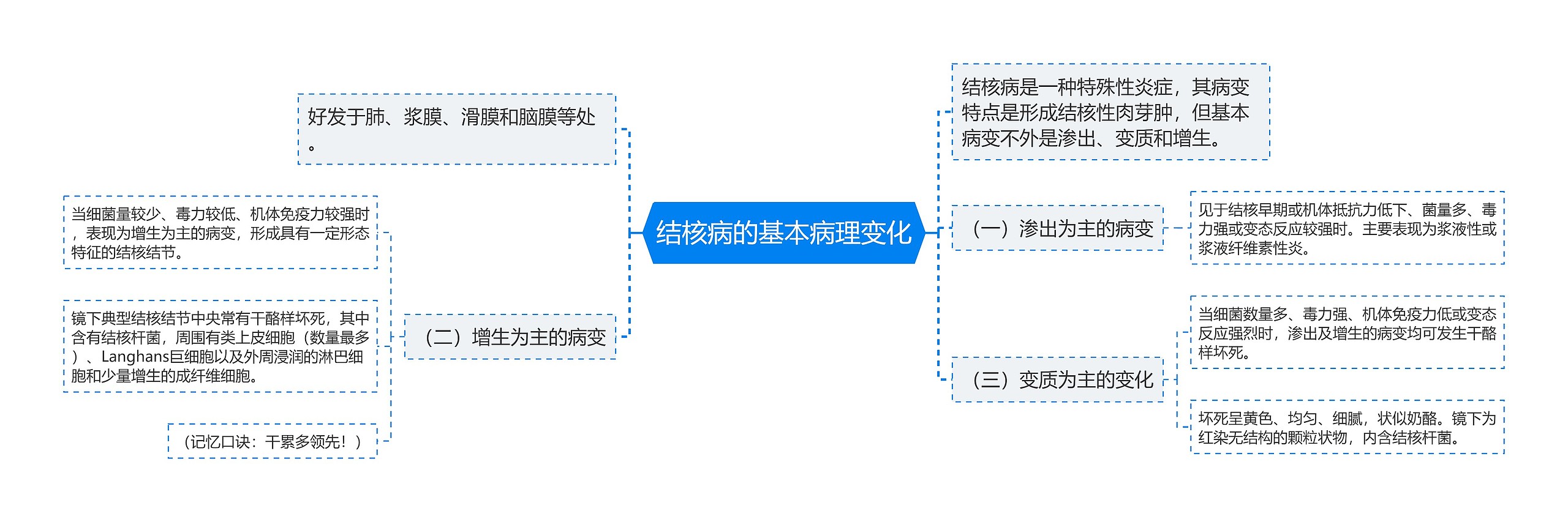 结核病的基本病理变化