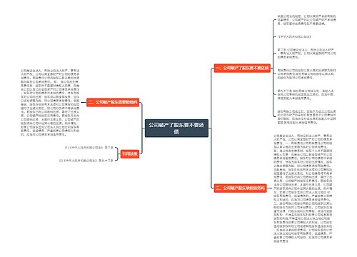 公司破产了股东要不要还债