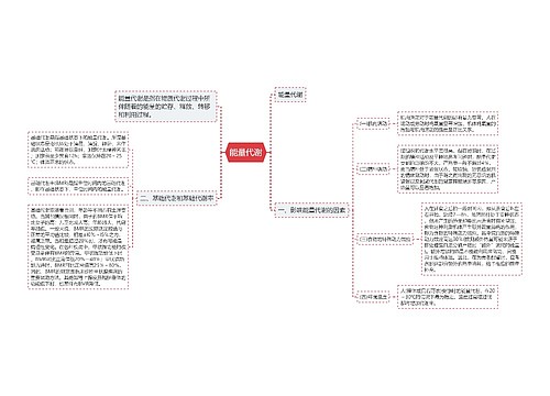 能量代谢