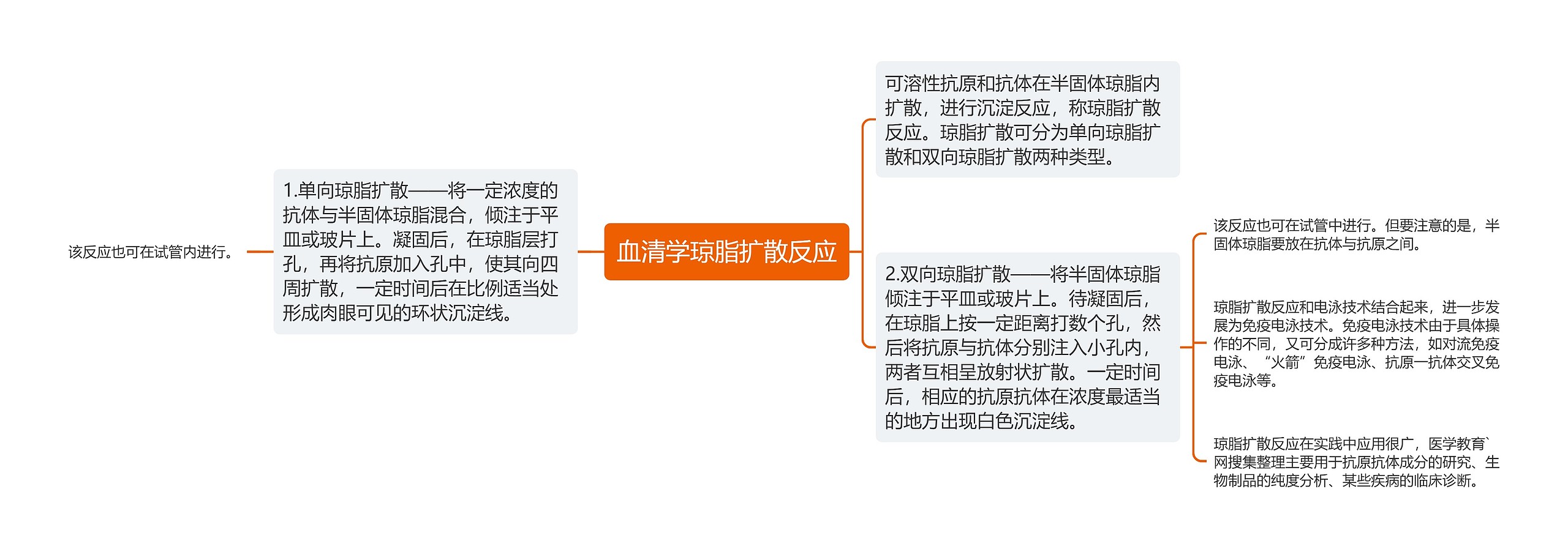 血清学琼脂扩散反应