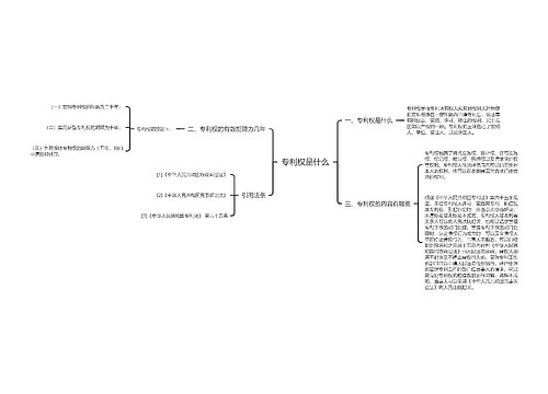 专利权是什么