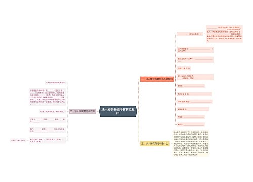 法人授权书委托书不能复印