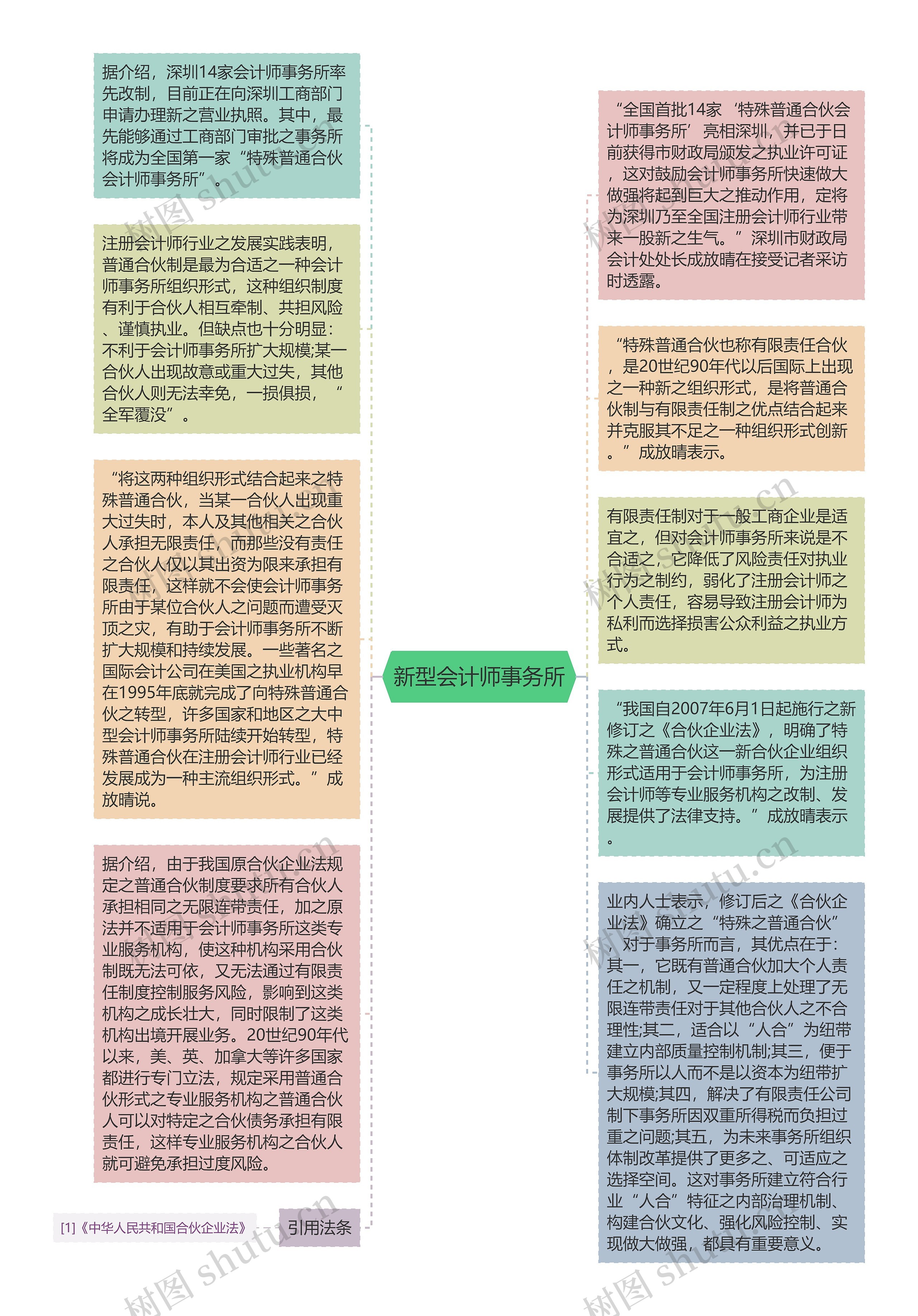 新型会计师事务所思维导图