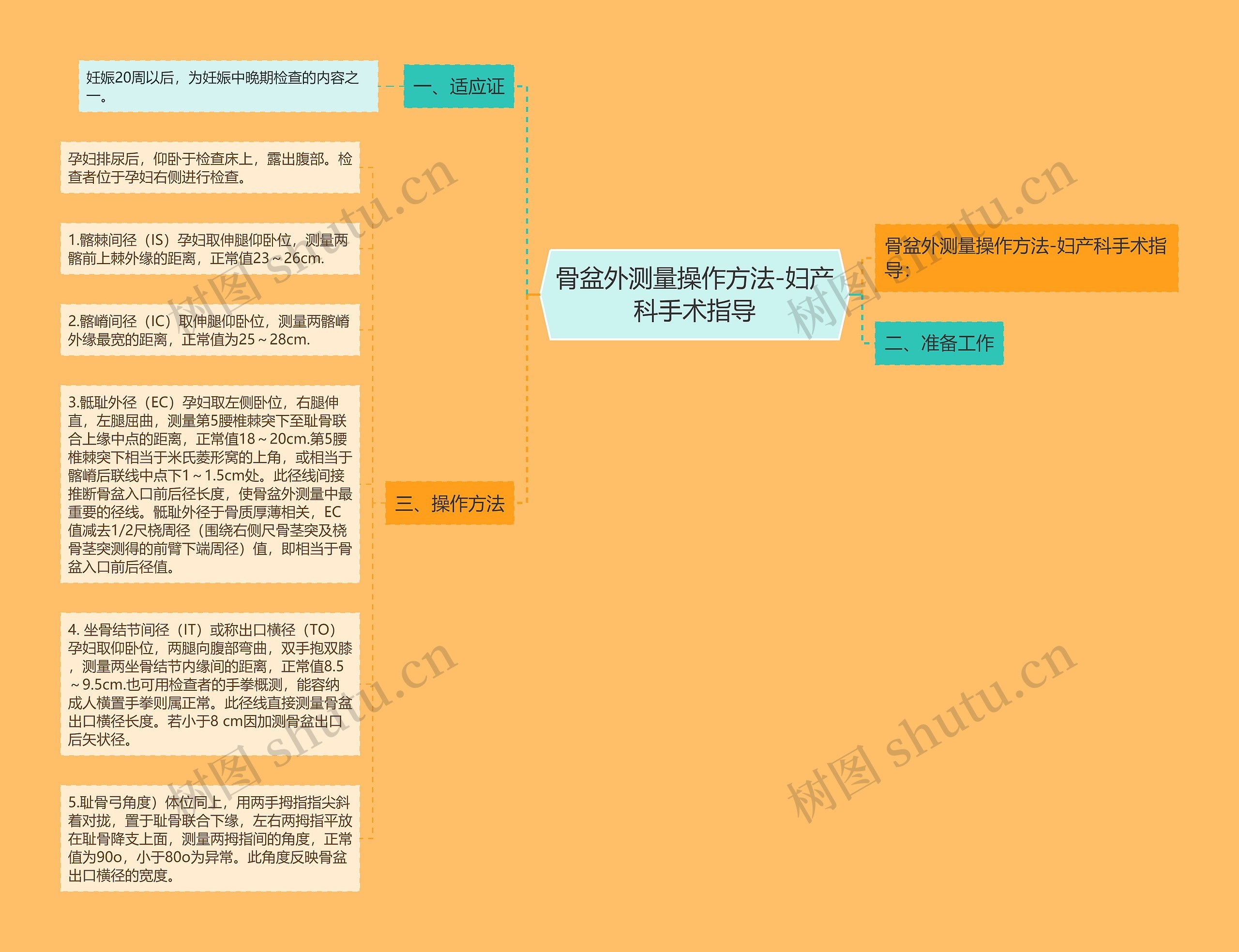 骨盆外测量操作方法-妇产科手术指导