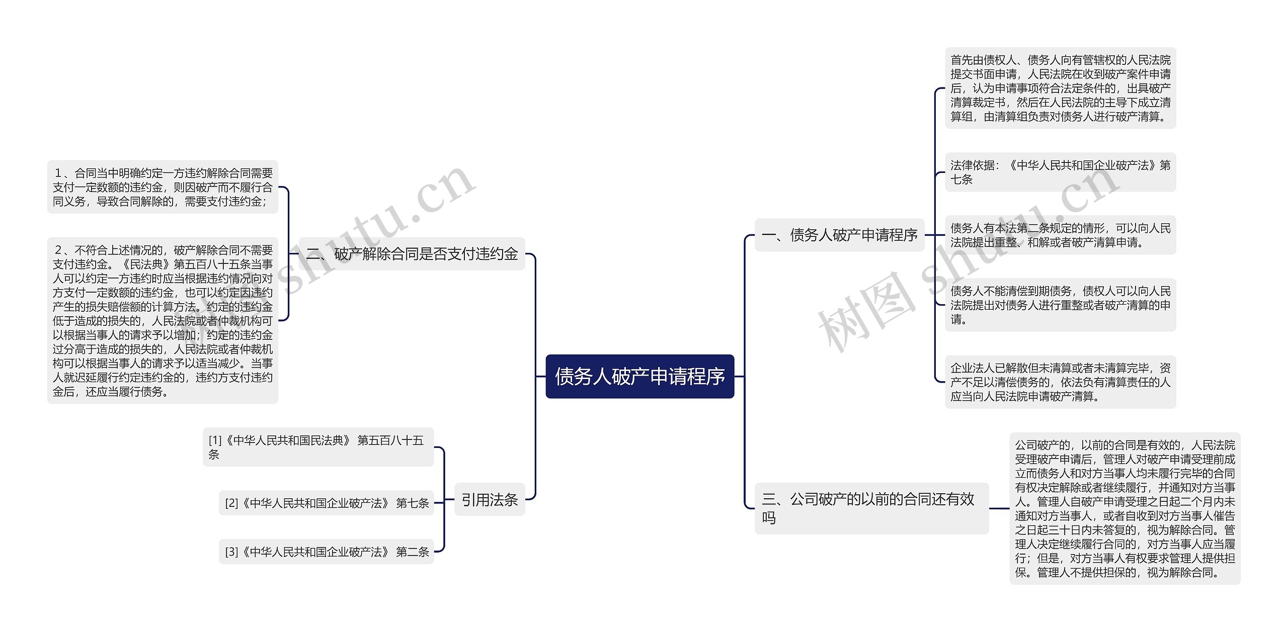 债务人破产申请程序