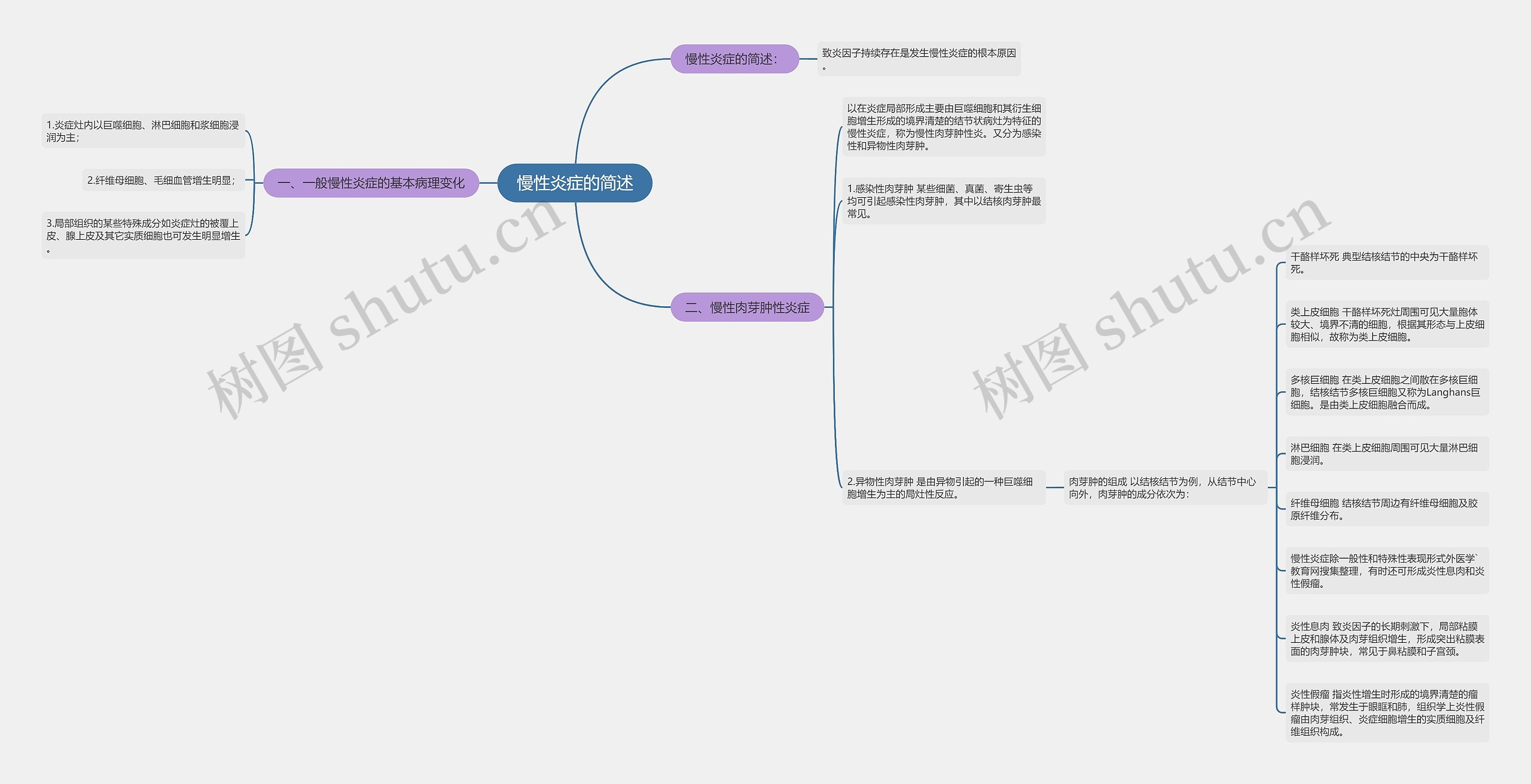 慢性炎症的简述 慢性炎症的简述