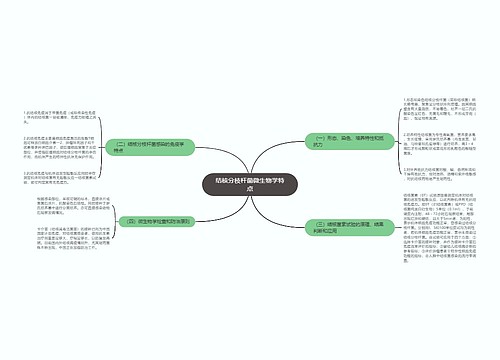 结核分枝杆菌微生物学特点