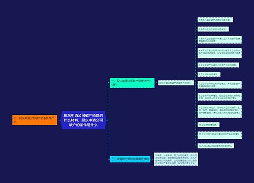 股东申请公司破产须提供什么材料，股东申请公司破产的条件是什么