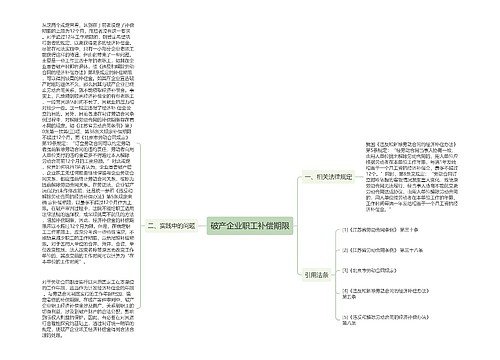 破产企业职工补偿期限