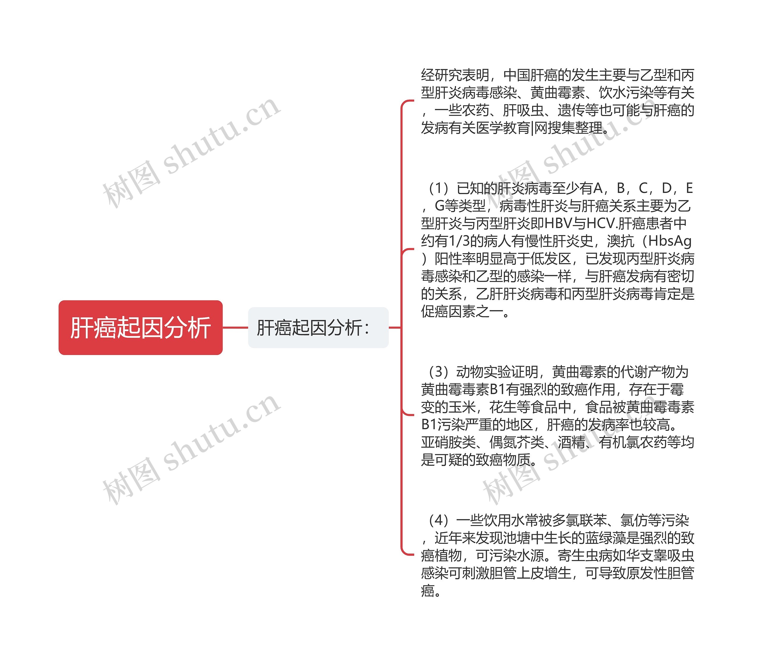 肝癌起因分析