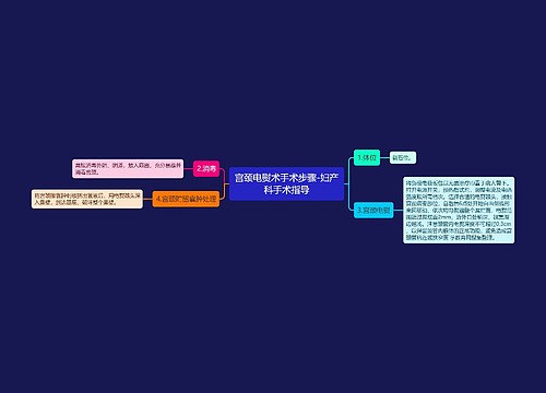 宫颈电熨术手术步骤-妇产科手术指导