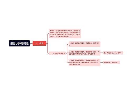 细胞水肿的概述