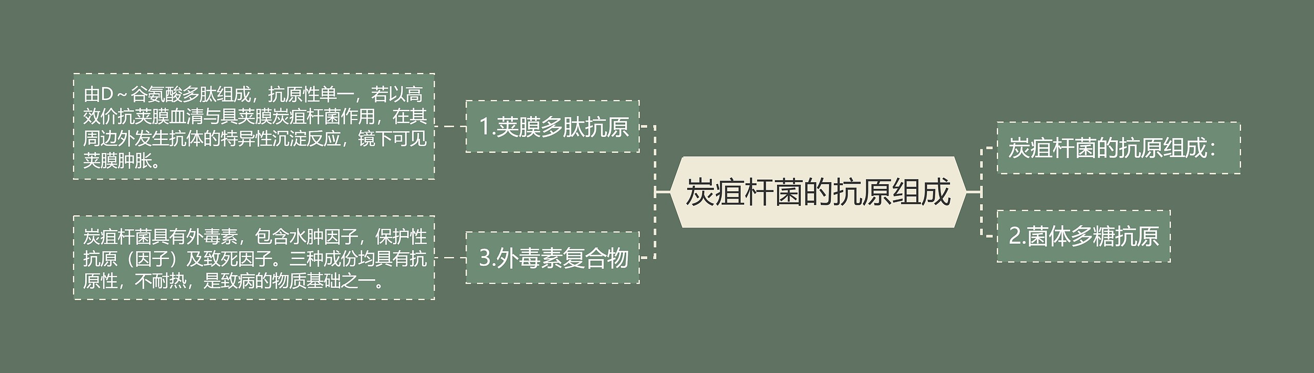 炭疽杆菌的抗原组成 炭疽杆菌的抗原组成