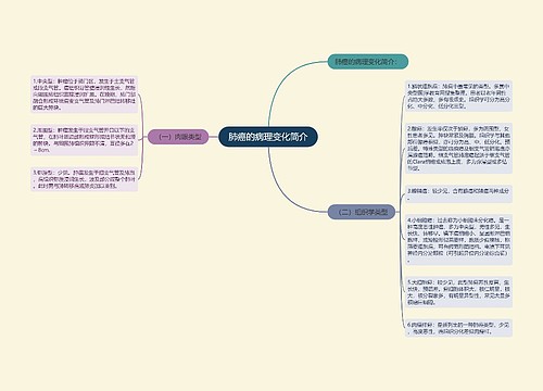 肺癌的病理变化简介