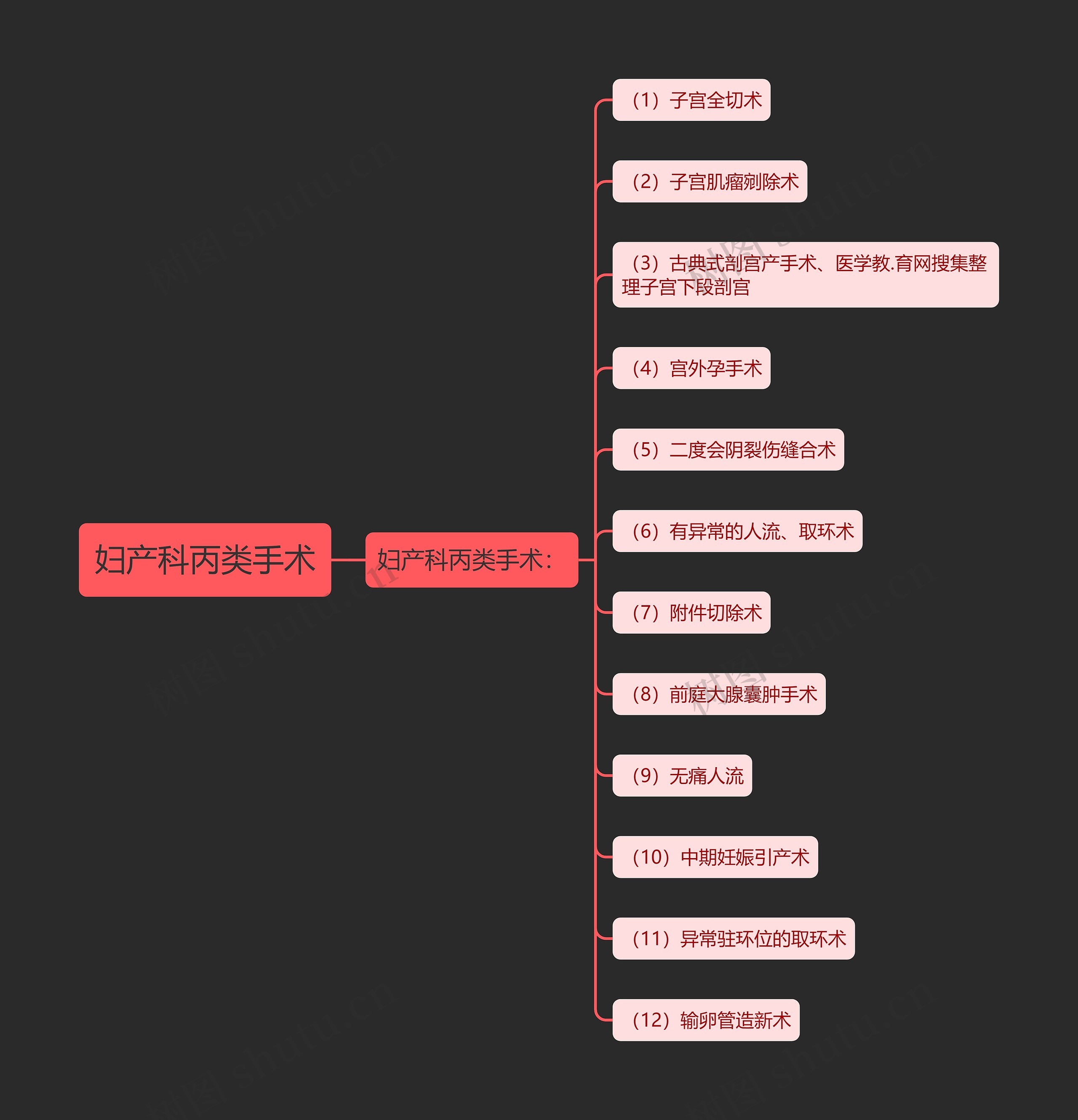 妇产科丙类手术 妇产科丙类手术