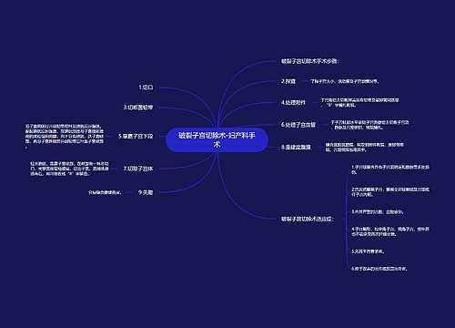 破裂子宫切除术-妇产科手术