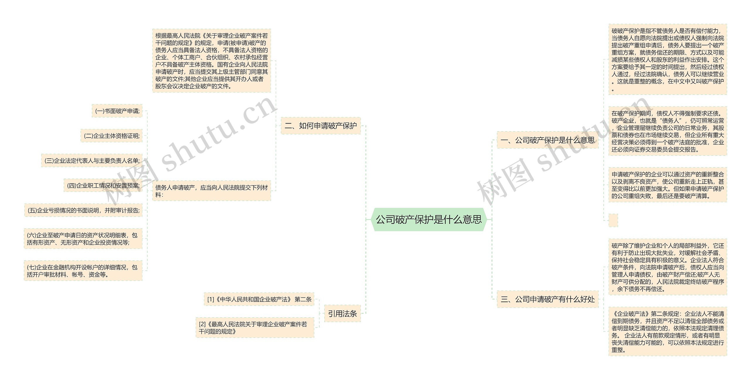 公司破产保护是什么意思