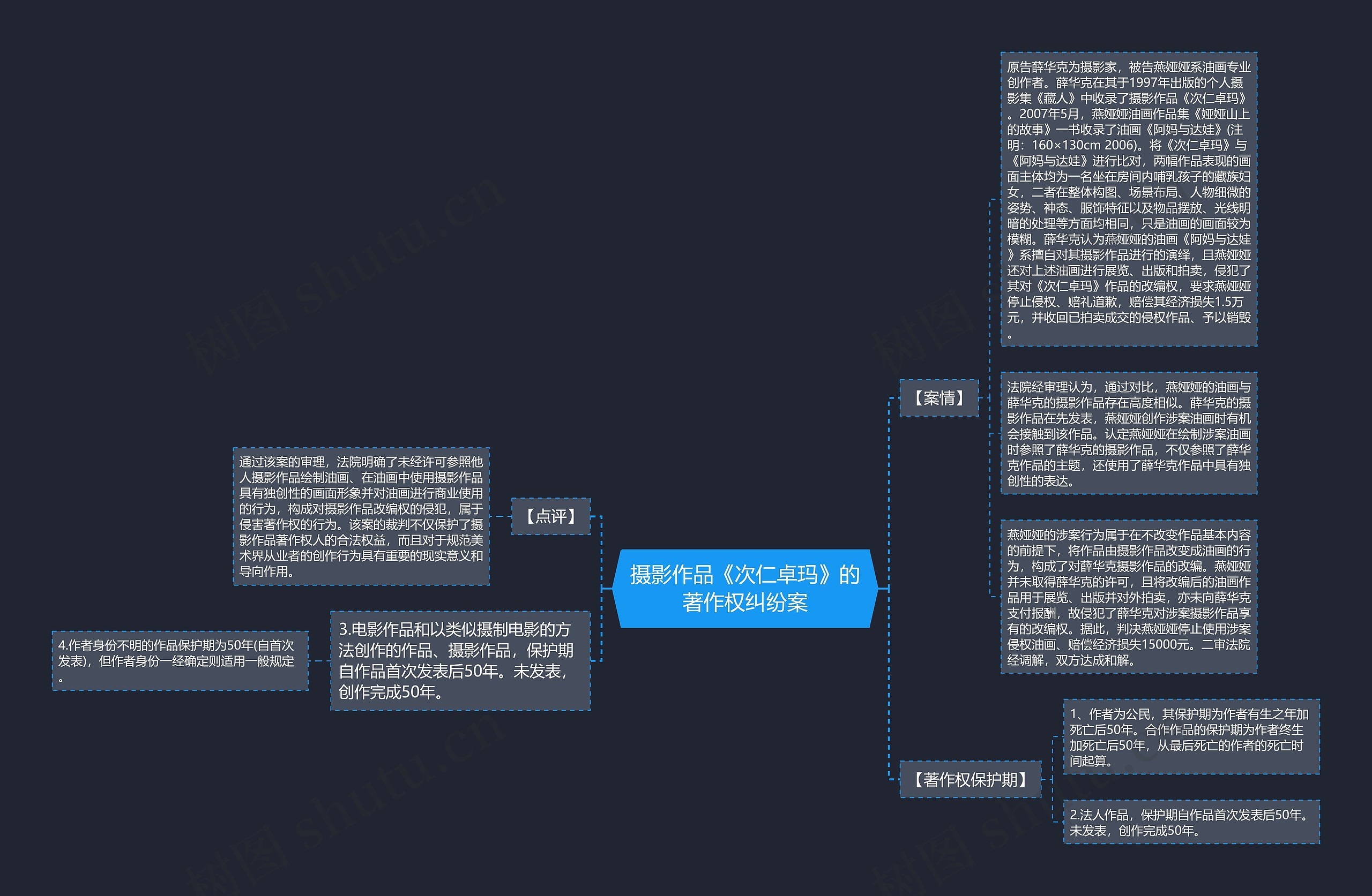 摄影作品《次仁卓玛》的著作权纠纷案