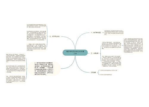 侵犯专利权的诉讼时效是几年