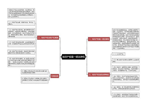 知识产权是一项法律吗