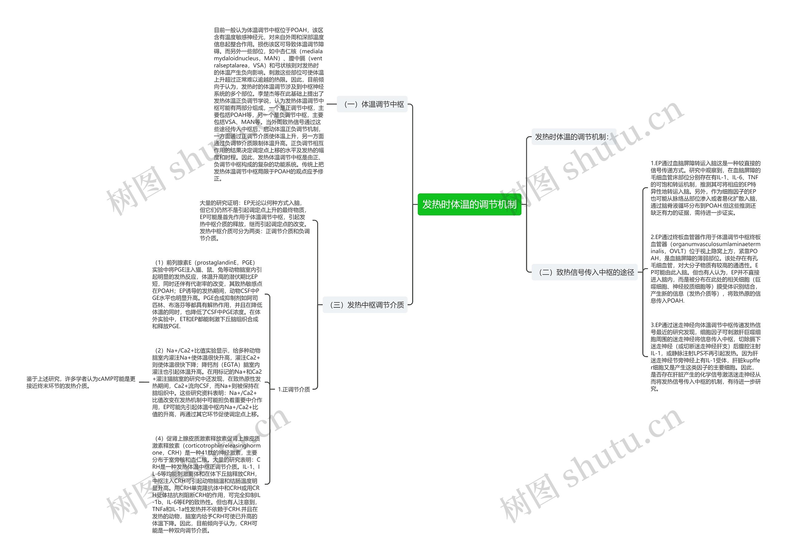 发热时体温的调节机制 发热时体温的调节机制