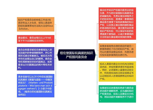 纽伦堡国际玩具展的知识产权顾问委员会