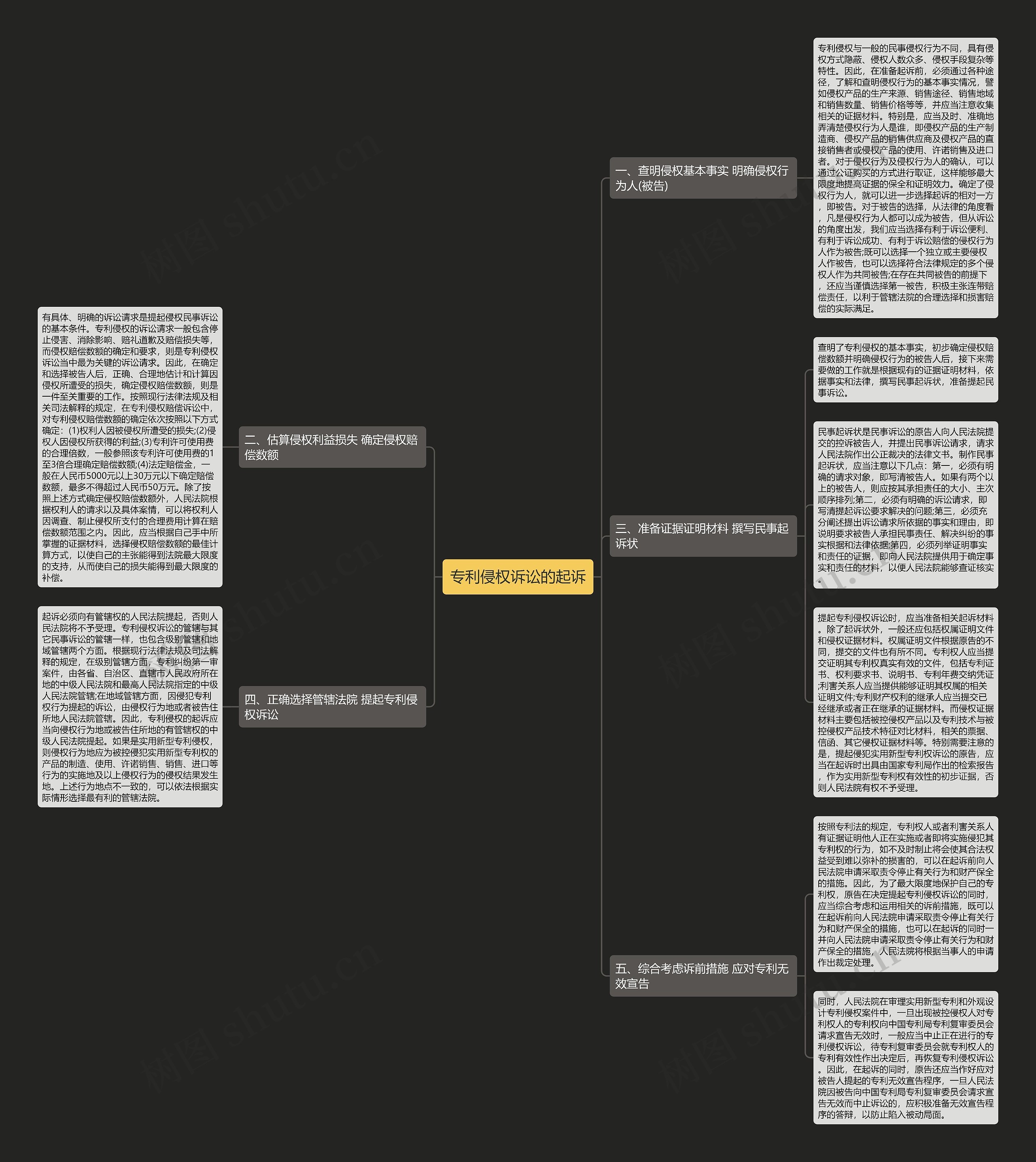 专利侵权诉讼的起诉 专利侵权诉讼的起诉