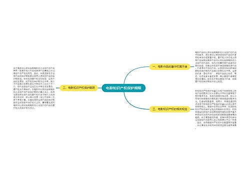 电影知识产权保护期限