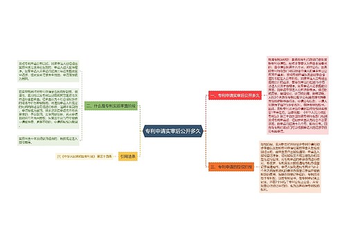 专利申请实审后公开多久