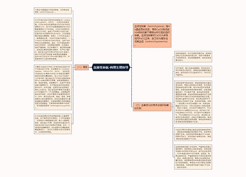 血液性缺氧-病理生理指导