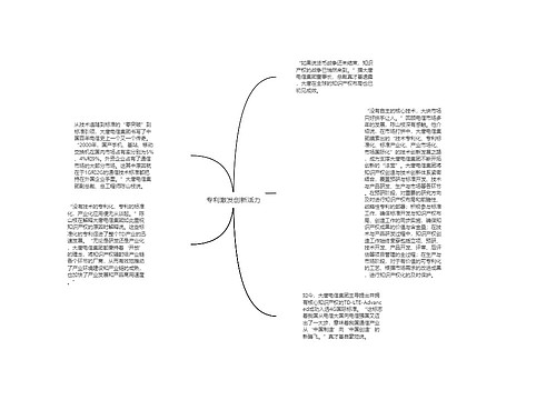 专利激发创新活力