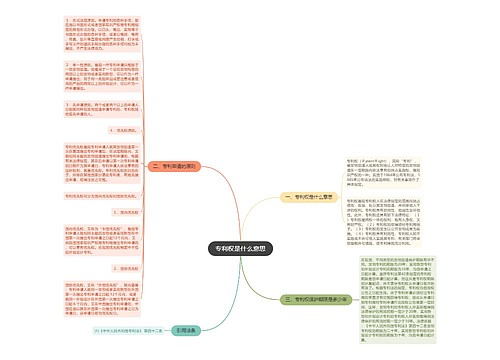 专利权是什么意思