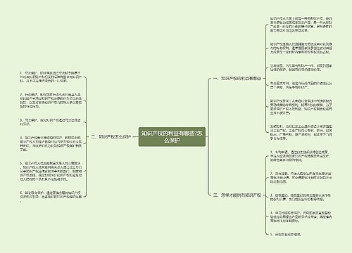 知识产权的利益有哪些?怎么保护