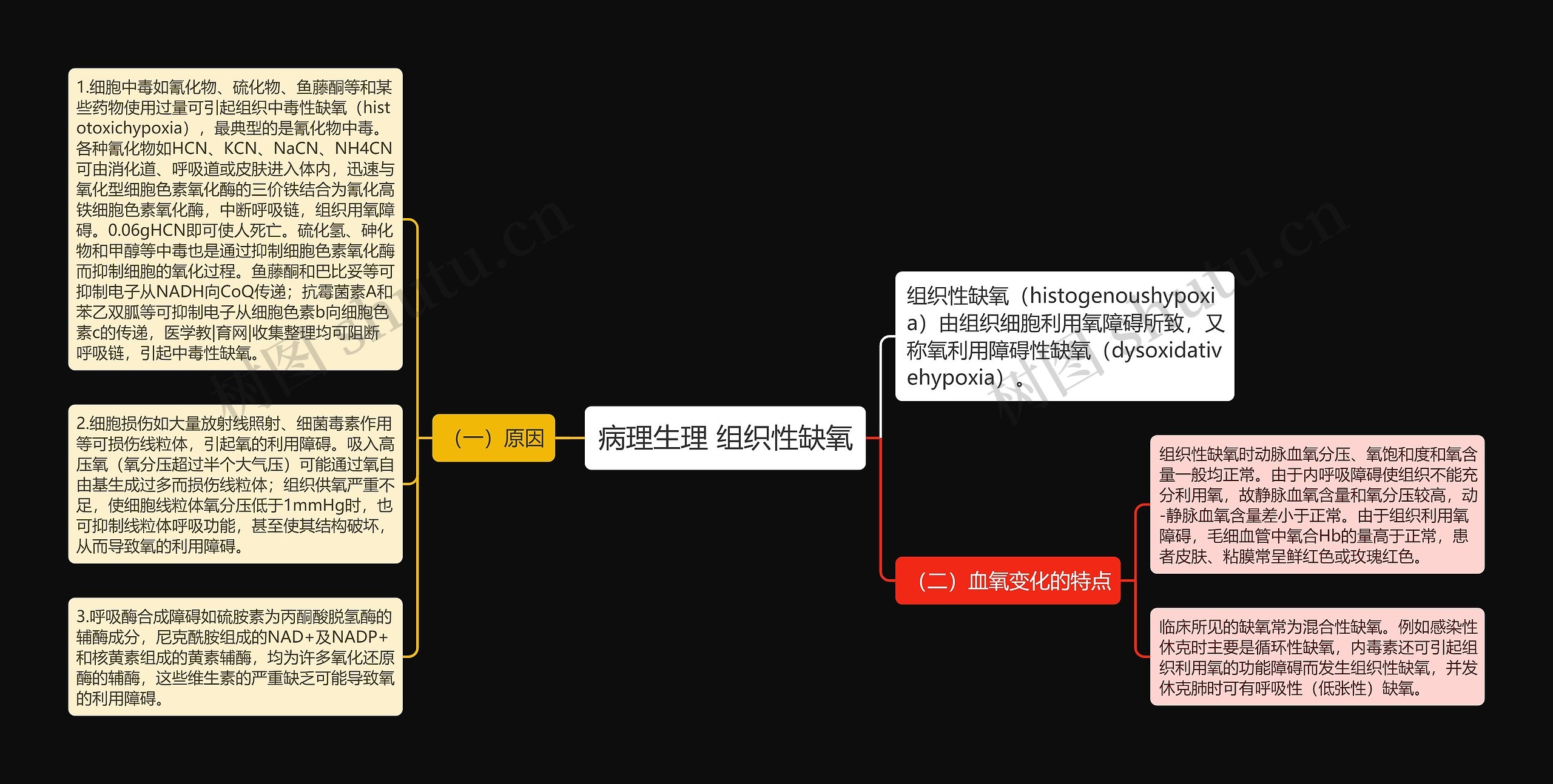 病理生理 组织性缺氧